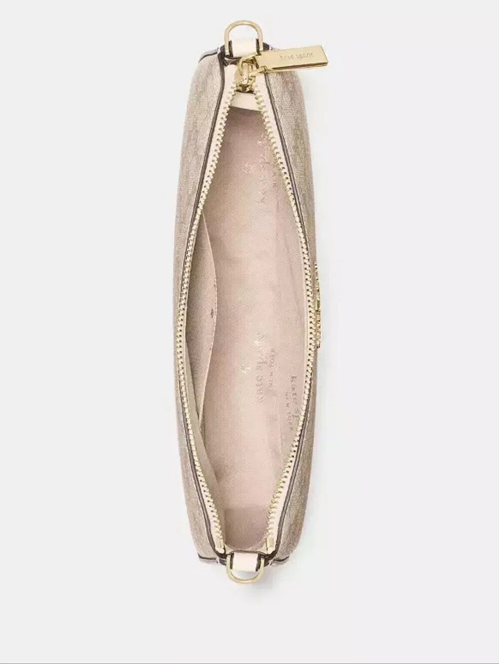 Kate Spade Gemini Mini Bag Dark Beige Moon Dust NWT